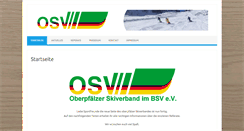 Desktop Screenshot of oberpfaelzer-skiverband.de